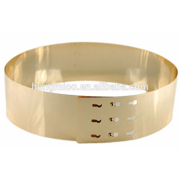 NEW design high quality fashion gold metal mirror belts